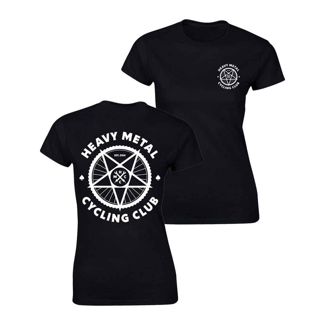 HMCC Logo Double-Sided Women's T-Shirt - Black