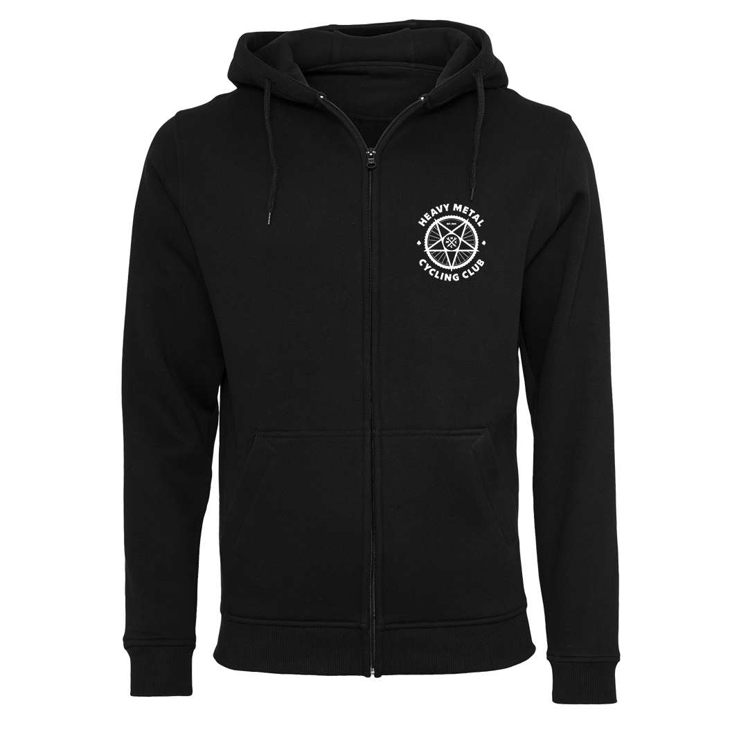 HMCC Logo Zip Hoodie - Black